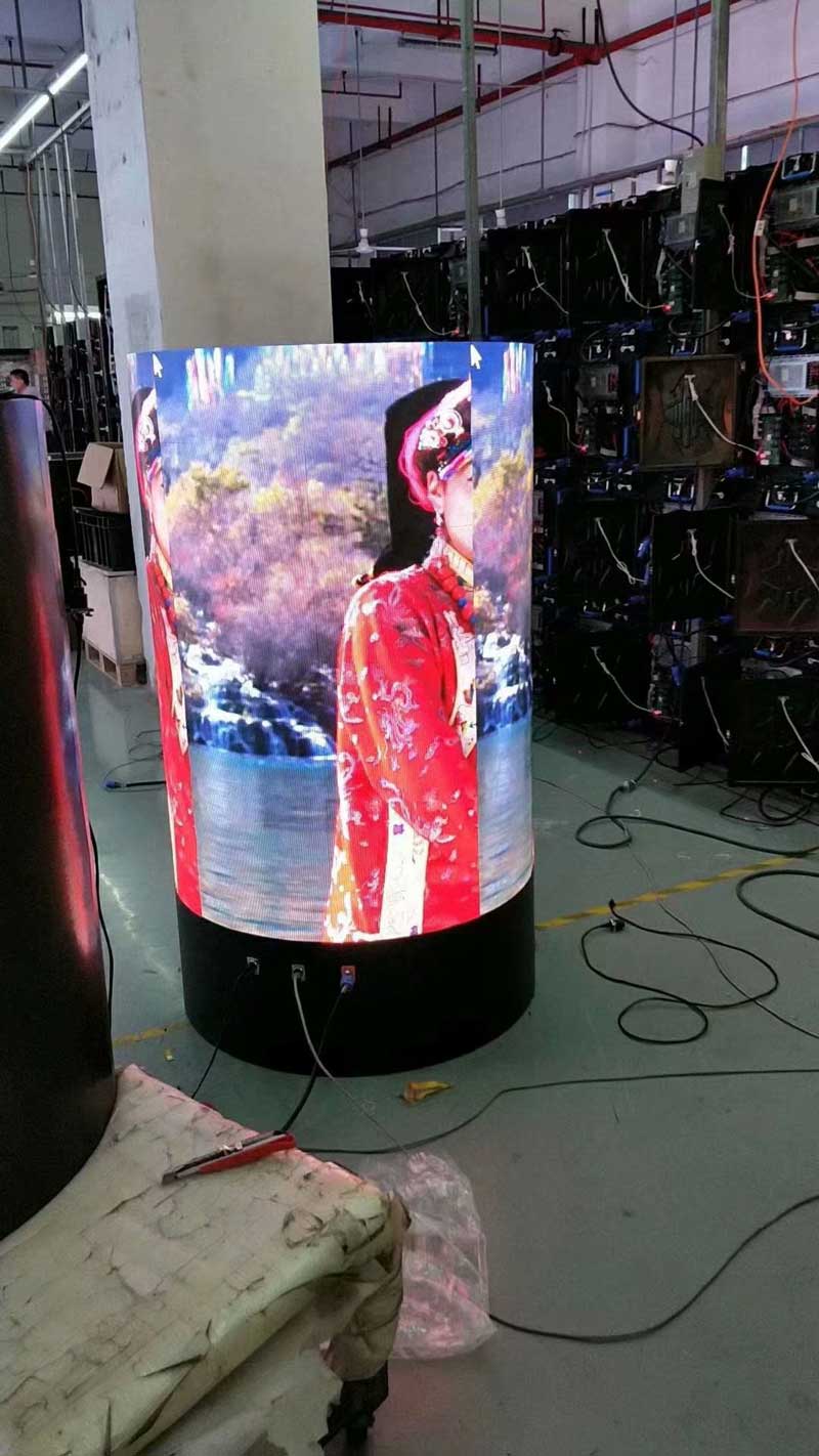 圓柱型<a href=http://www.www.rklab.cn target=_blank class=infotextkey>led顯示屏</a>